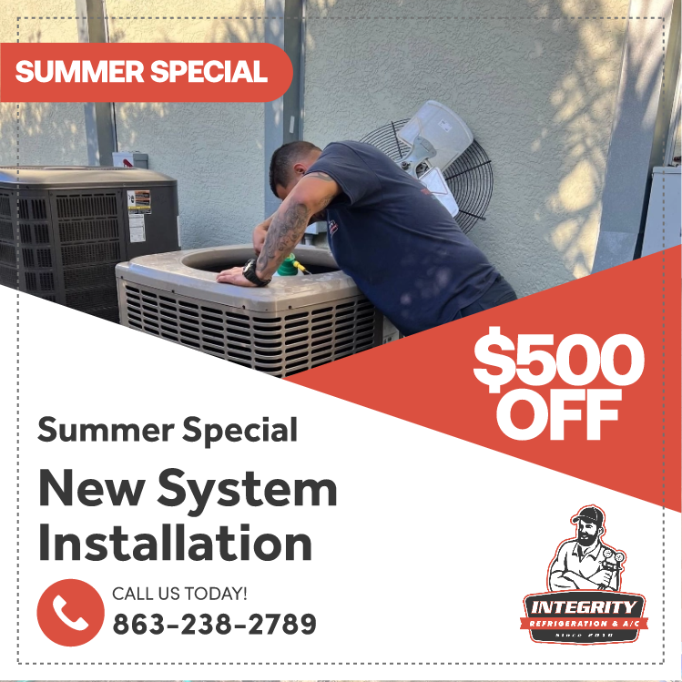 Summer Special $500 Off - New System Installation